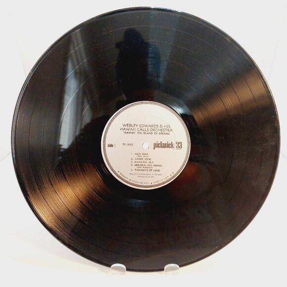 WEBLEY EDWARDS: Hawaii - The Island of Dreams (Vinyl LP, 1968) - Picture 3 of 4